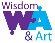 Logo for Wisdom and Art website